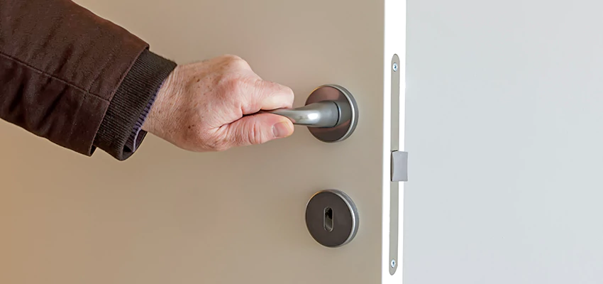 Restroom Locks Privacy Bolt Installation in Brea, California